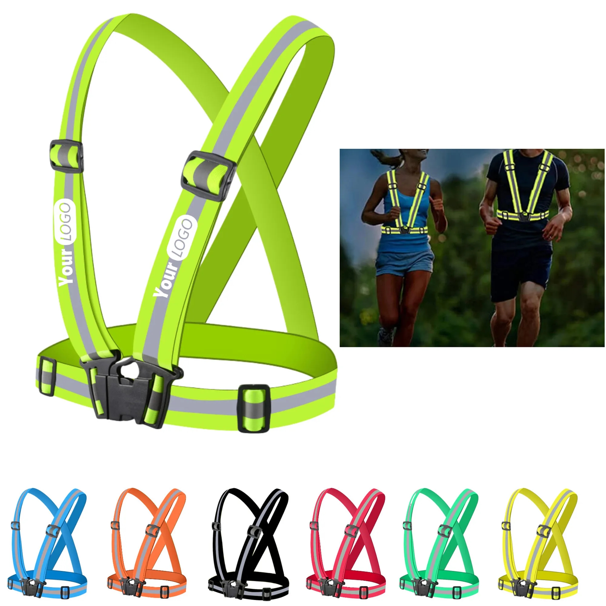 Safety Reflective Belt Vest
