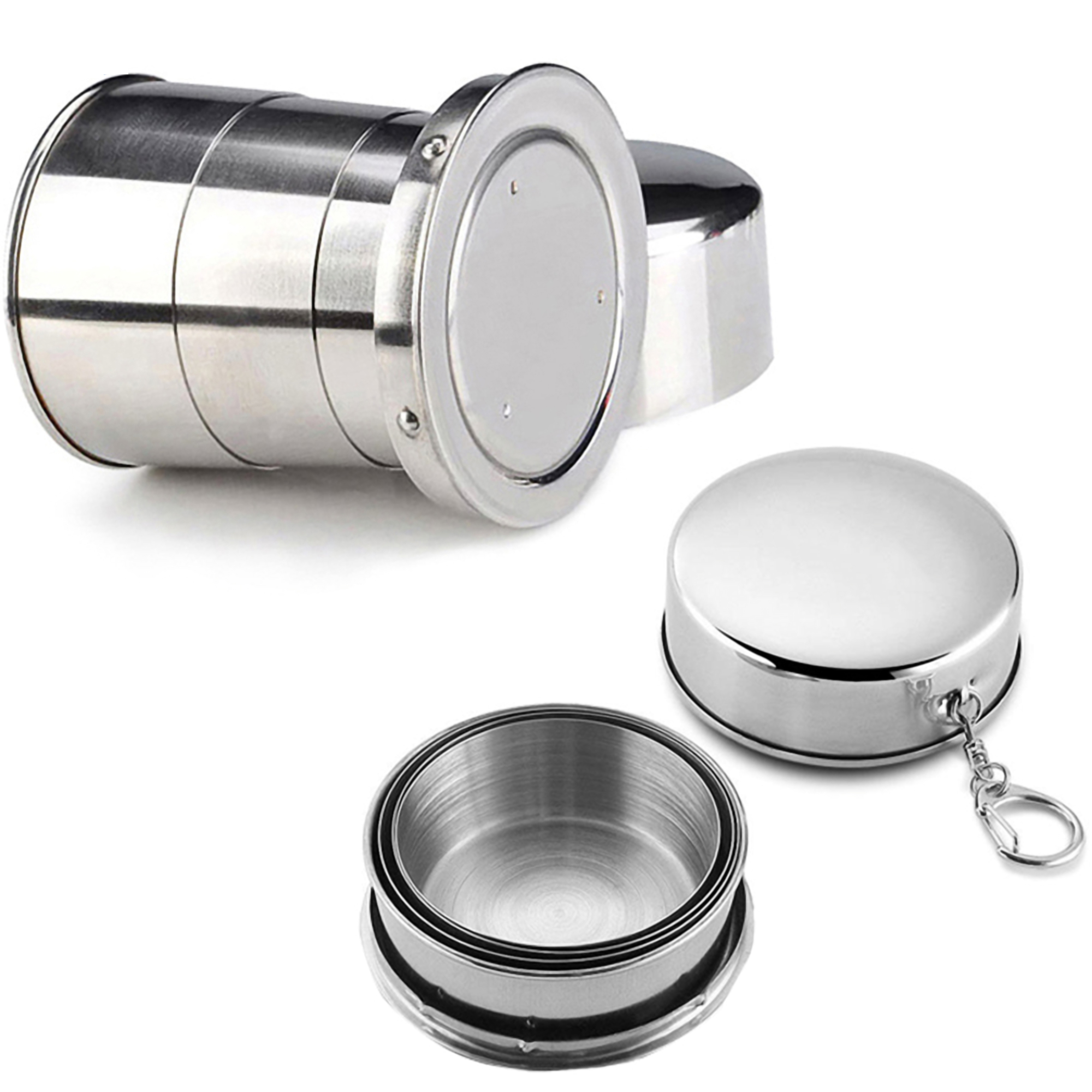 150mL Collapsible Stainless Steel Cup 1