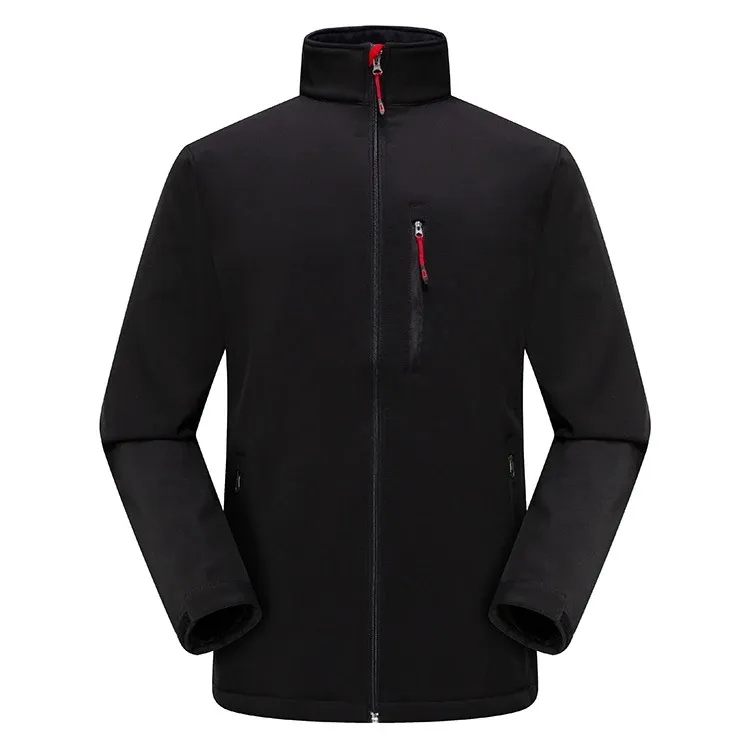 Windproof Soft Shell Tactical Jacket for Hiking and Running 5