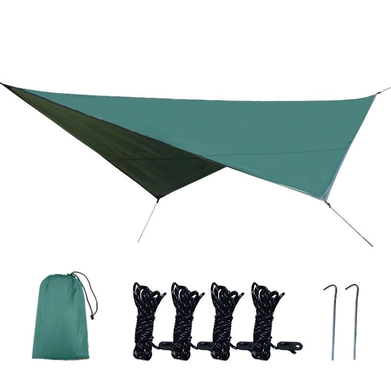 Four Corners Diamond Shape Camping Tent Tarp 2