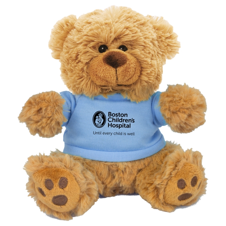 Ted T. Bear" 6" Plush Teddy Bear With Choice of T-Shirt Color 43