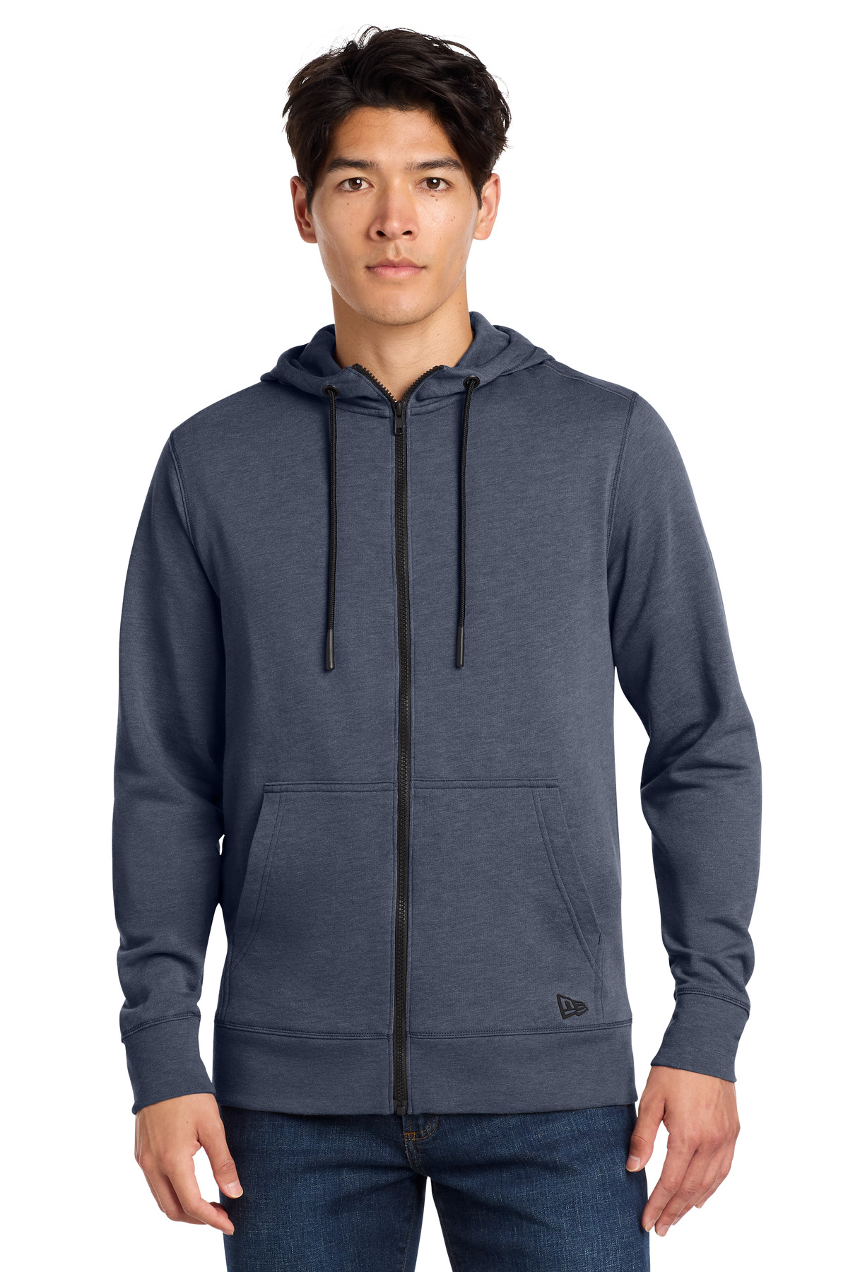 New Era Tri-Blend Fleece Full-Zip Hoodie NEA511 2