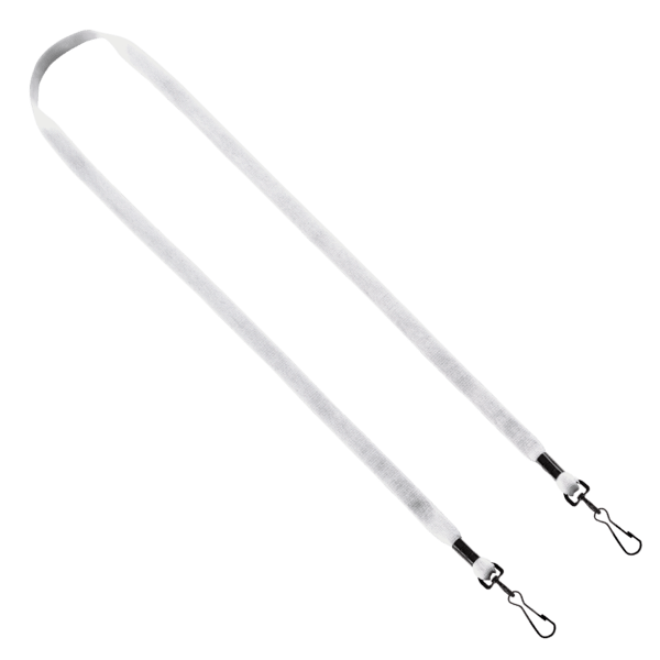 1/2" Cotton Double Swivel Hook Lanyard 22