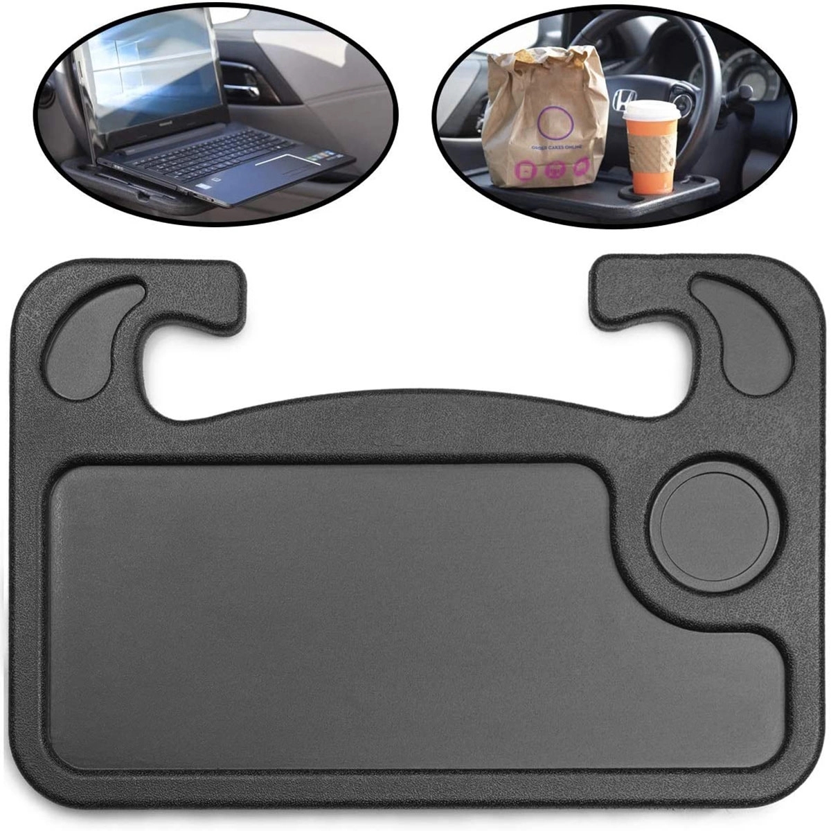 Auto Steering Wheel Desk Tray 2