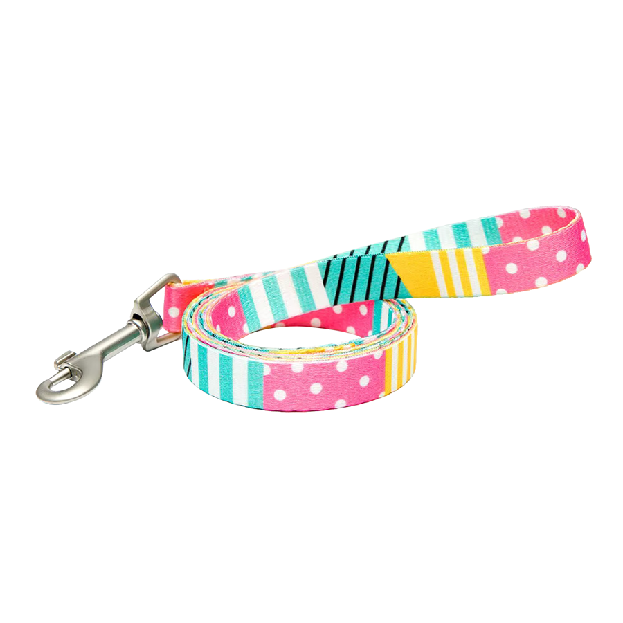 Sublimated Pet Leash with Snap Carabiner and Loop Handle 2