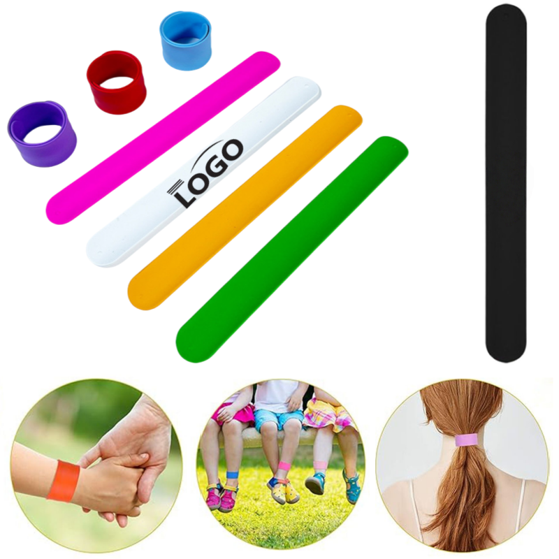 MOQ-10PCS Custom Roll Clip Silicone Buckle Strap 3