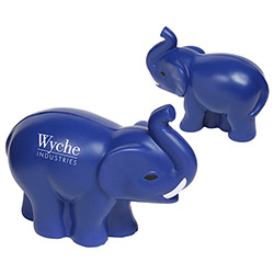 Elephant with Tusks Stress Reliever 6
