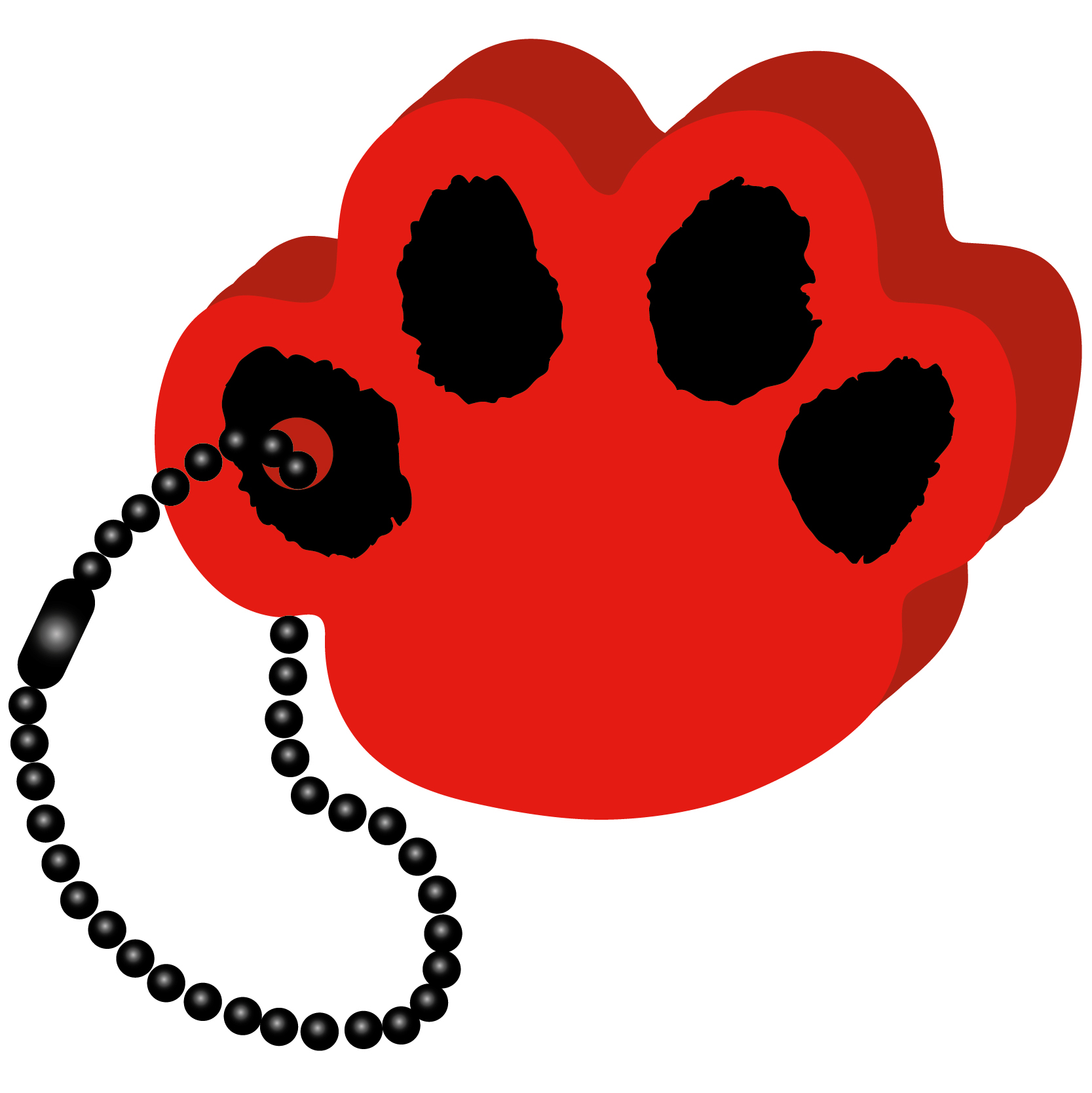 Paw Key Tag 7