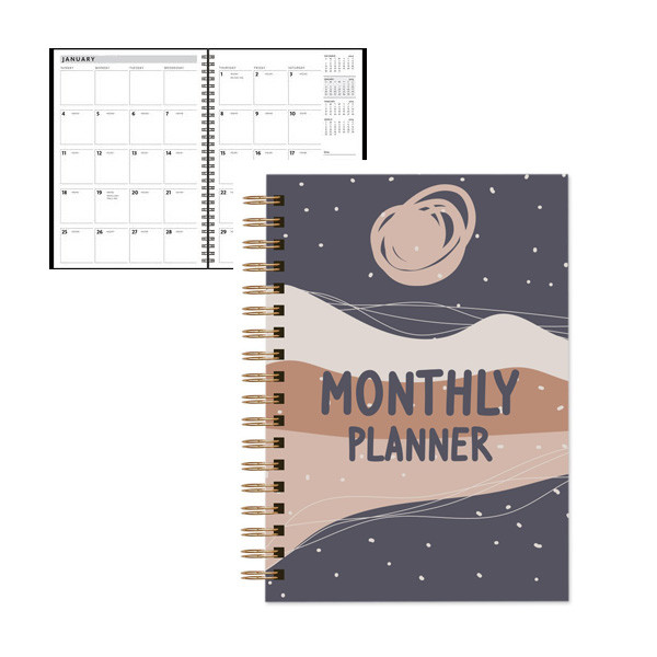 Custom Full-Color Monthly Planner 2