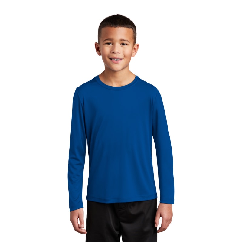 Sport-Tek Youth Posi-UV Pro Long Sleeve Tee. 37