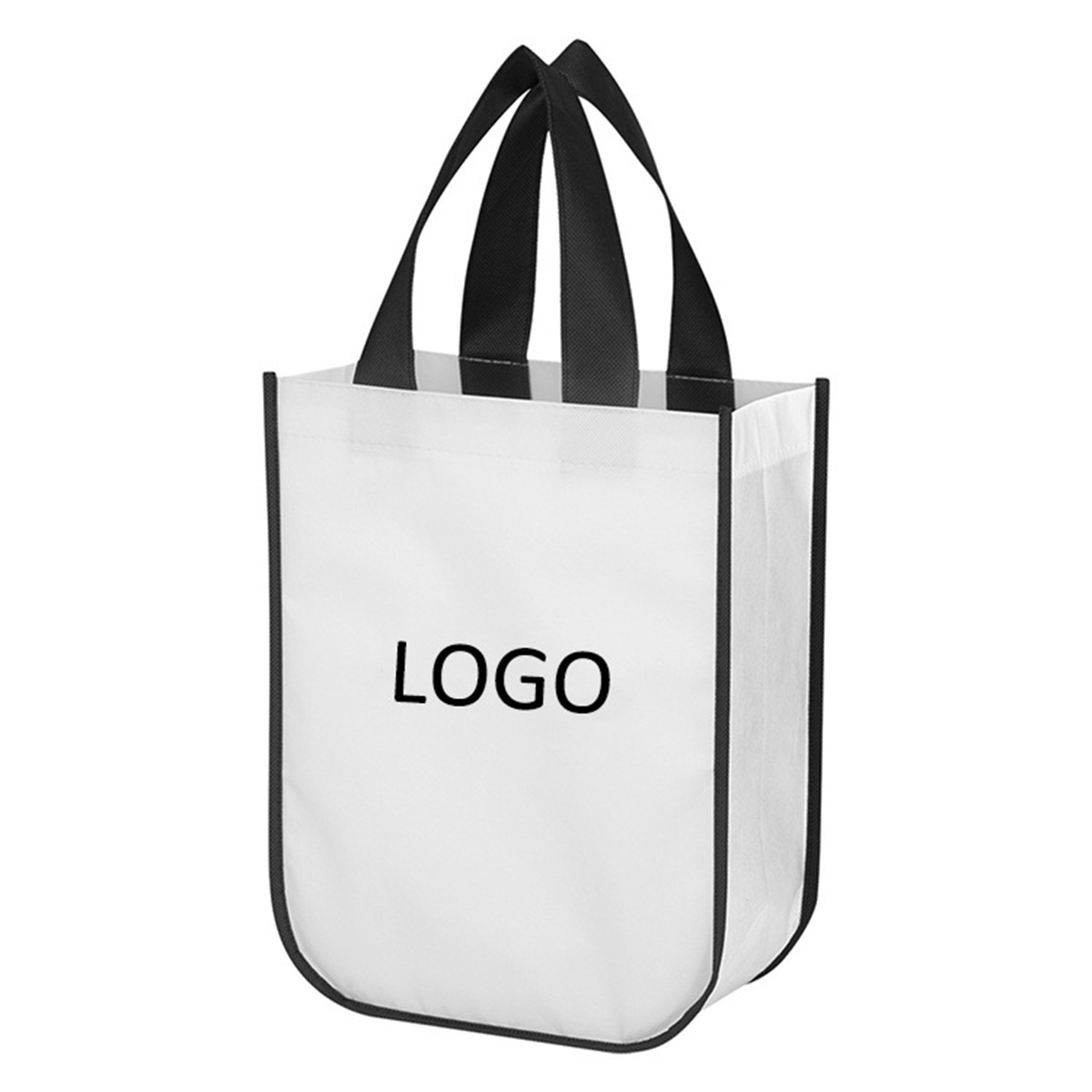 Mini Protable Tote Bag, custom tote bag with logo imprint 3