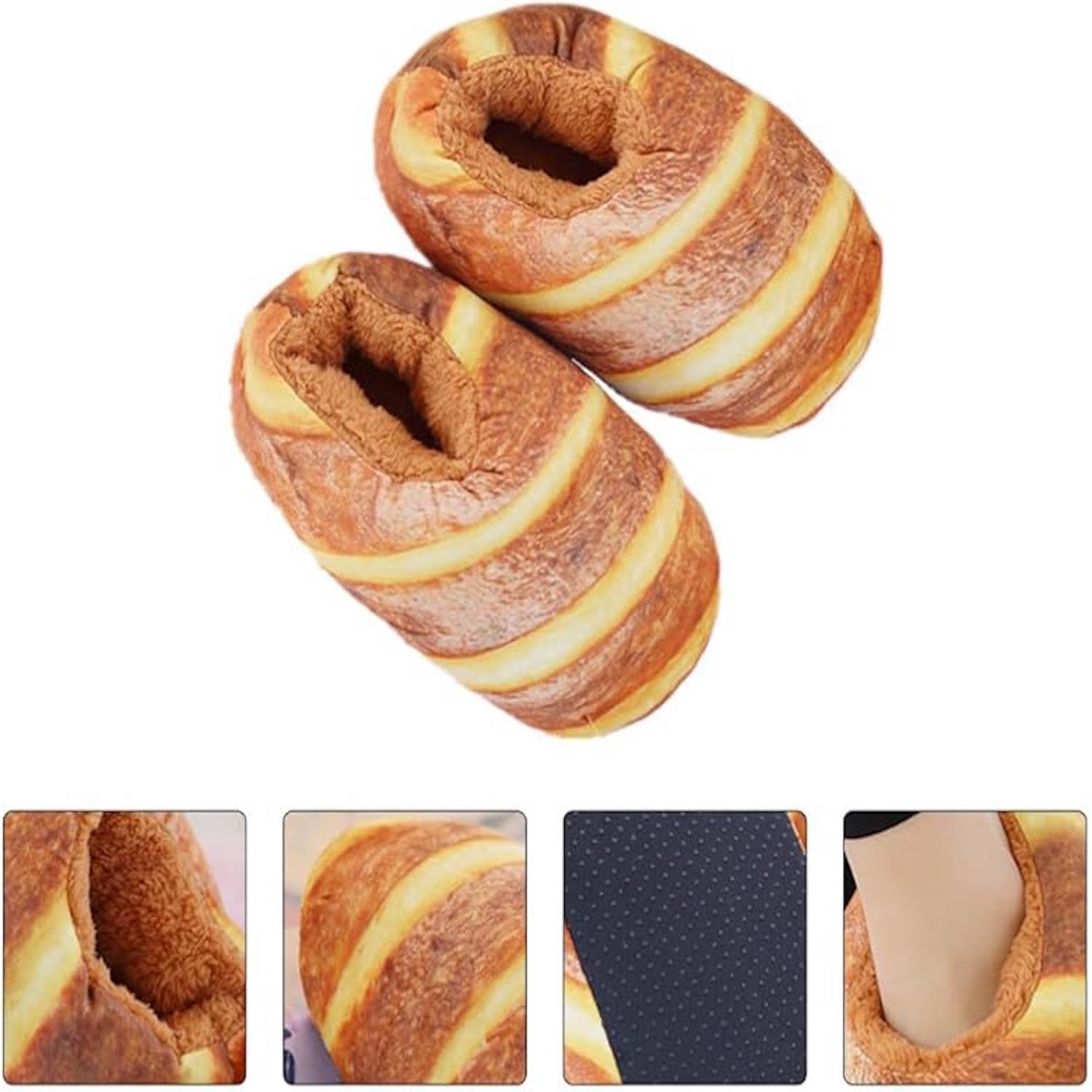 Winter Warm Bread Slippers 5