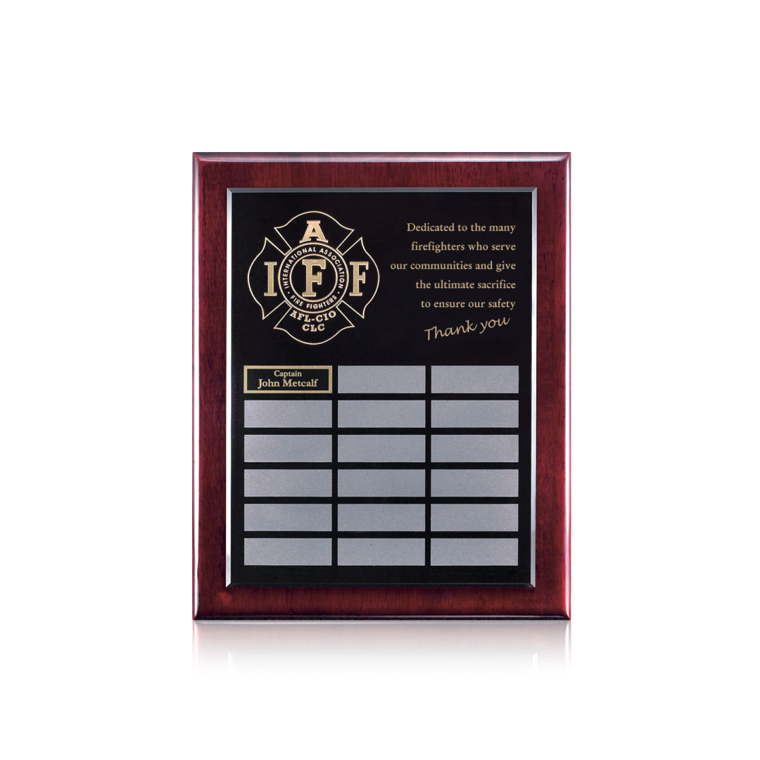 Noranda Perpetual Plaque 9
