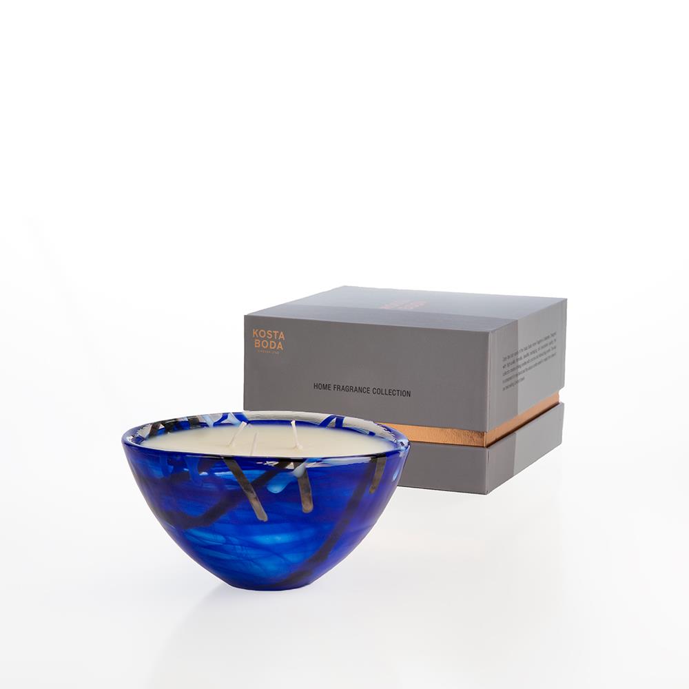 CONTRAST CANDLE BLUE 2