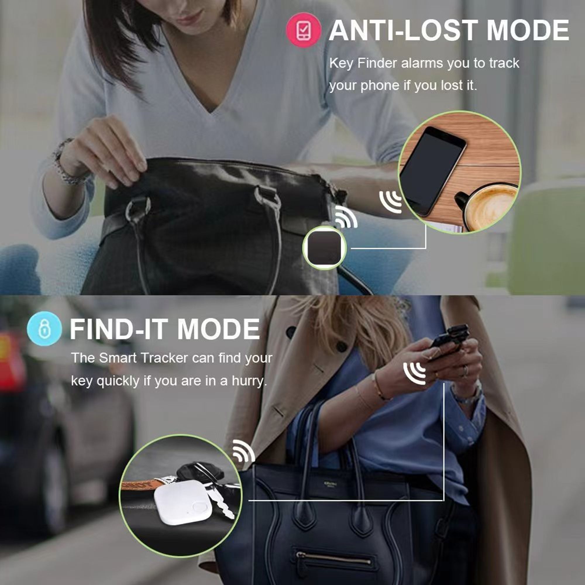 Bluetooth Tracker Compatible With iOS Or Android 6
