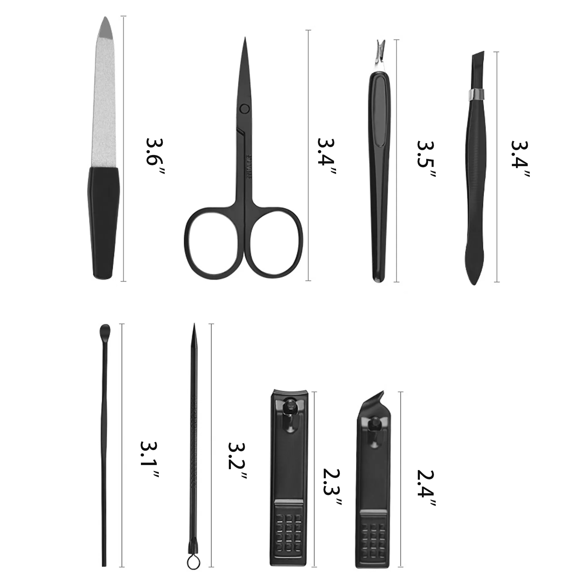 8 in 1 Manicure Set Nail Clippers Kit 6