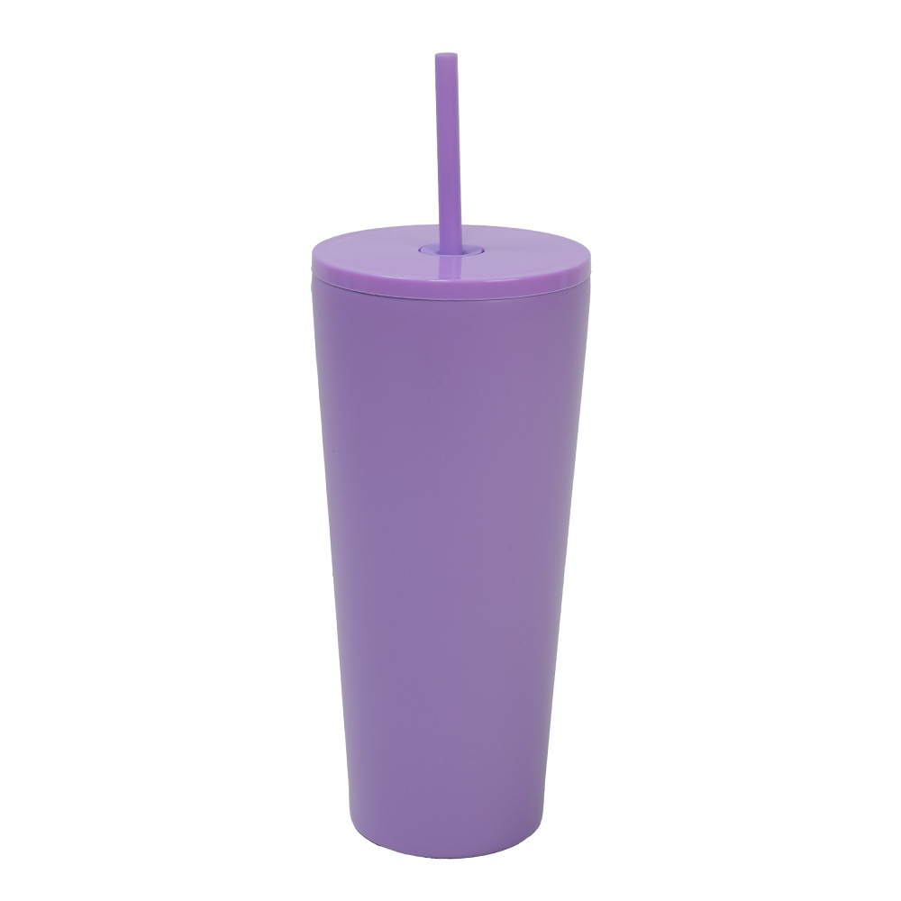 24 oz Stainless Steel Insulated Tumbler W/ Straw 6