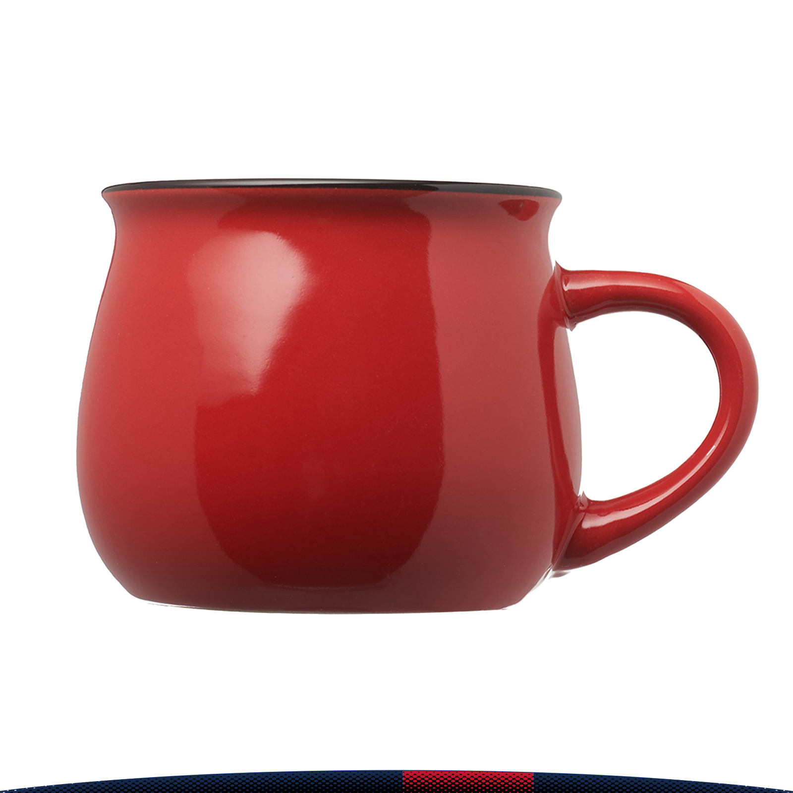12 oz. Glimp Two Tone Pottery Mugs 2