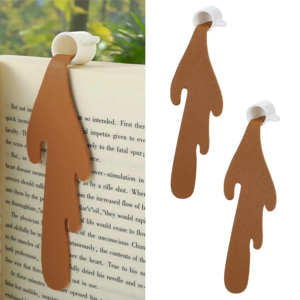 Coffee Cup Spill Bookmark 5