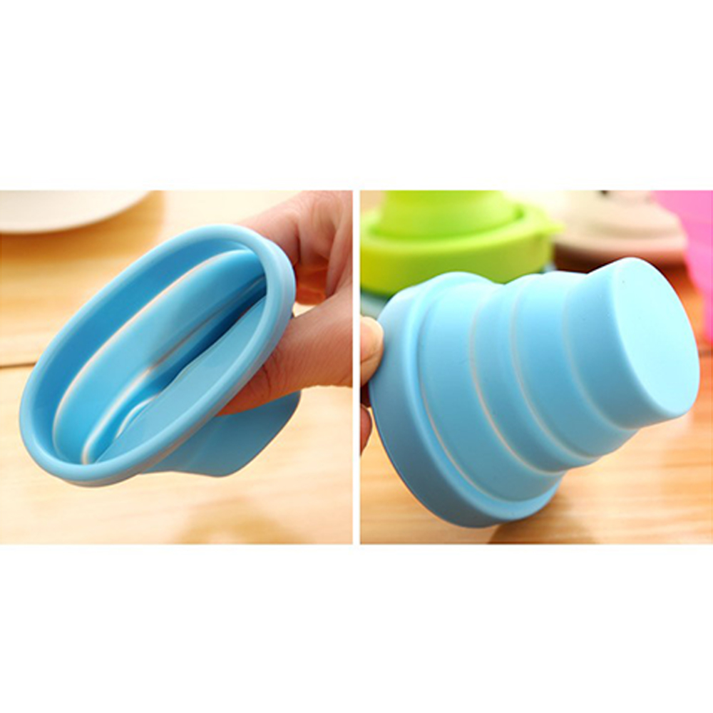 200ML Retractable Silicone Cup 4