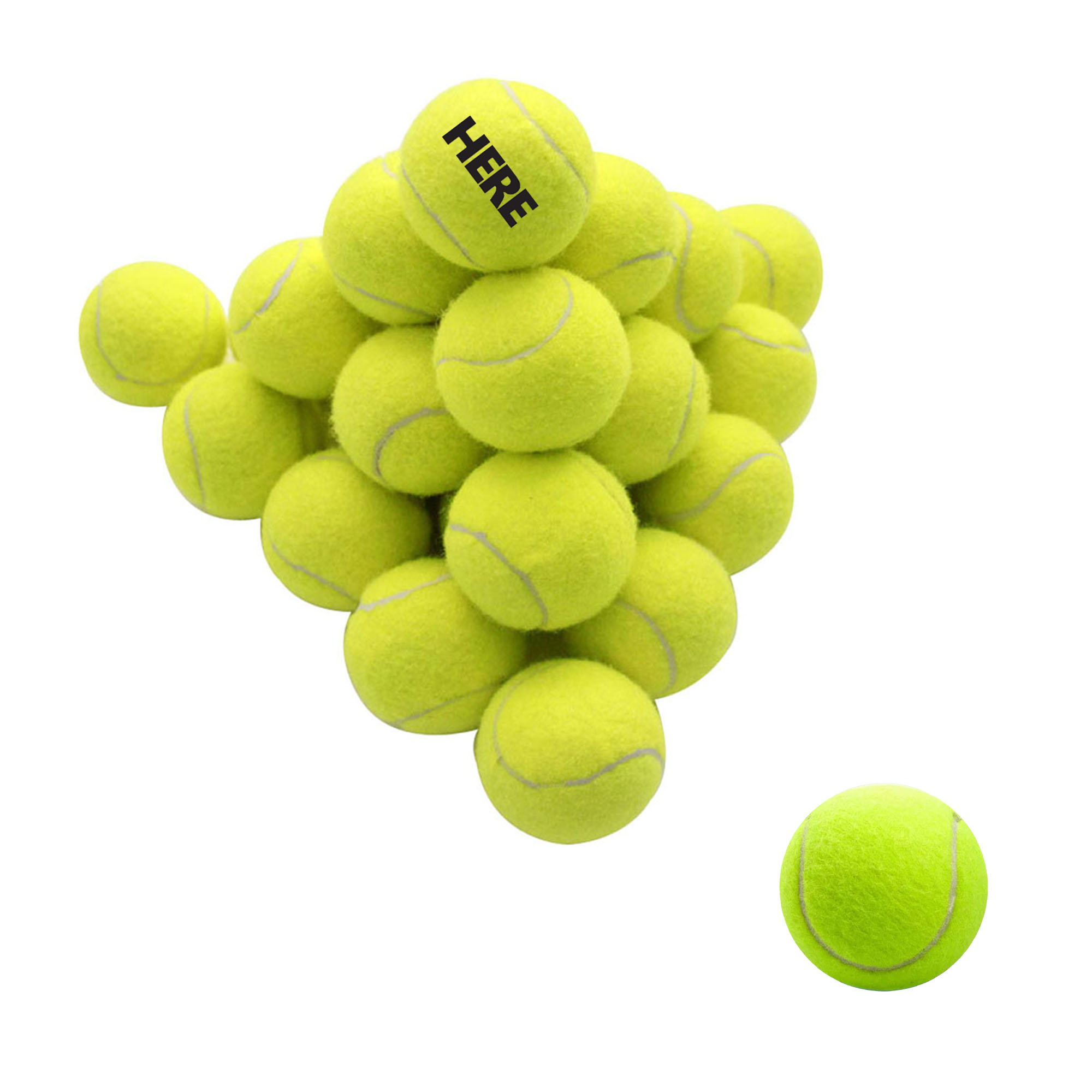 High-Elastic Composite Training Tennis Ball 1