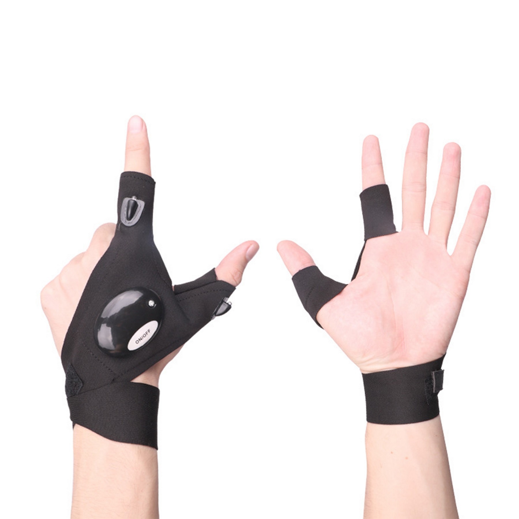 Outdoor LED Flashlight Glove 2