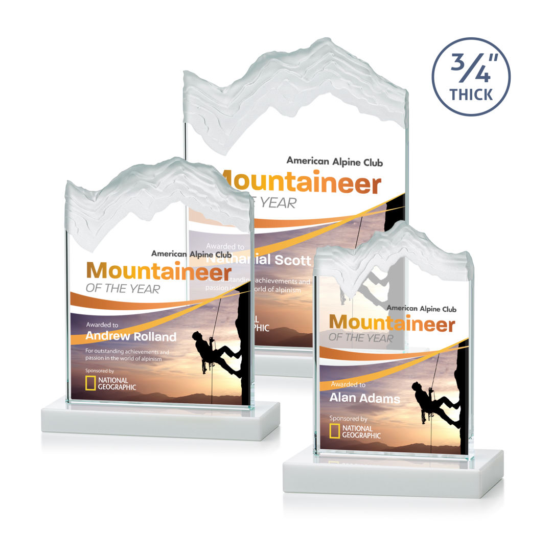 Kilimanjaro VividPrint™ Award - White 8