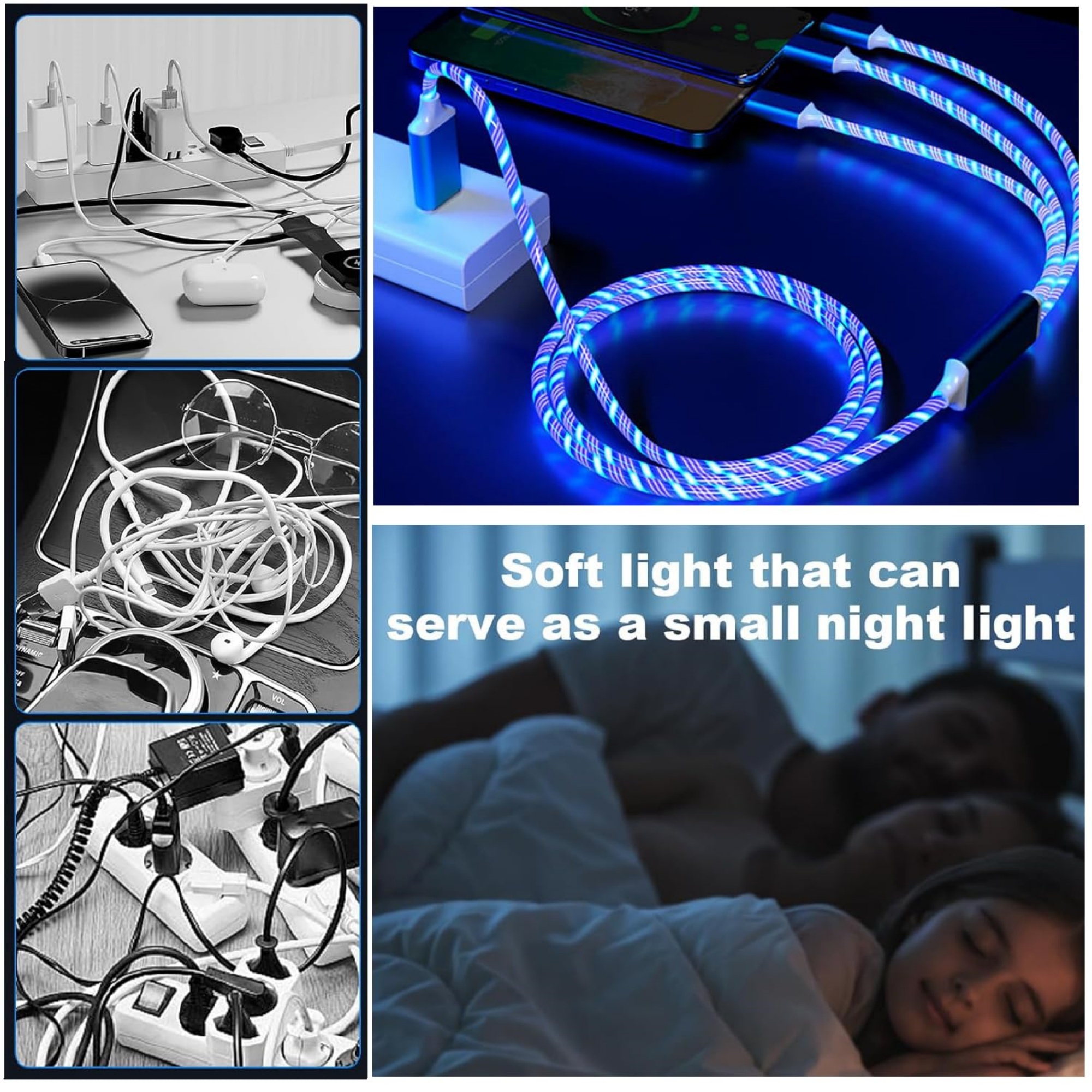 3 in 1 Light Up Charging Cable 3
