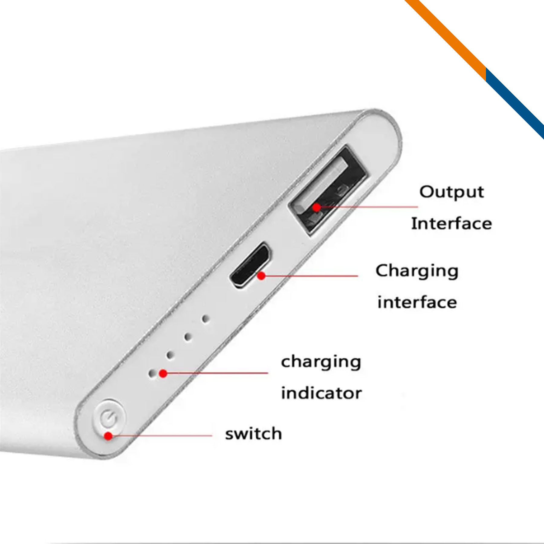 Corva Power Bank - 4000mAh 6