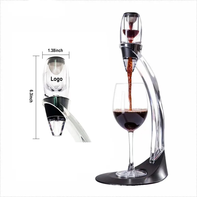 RED WINE DECANTER POURER WITH FILTER STAND 2