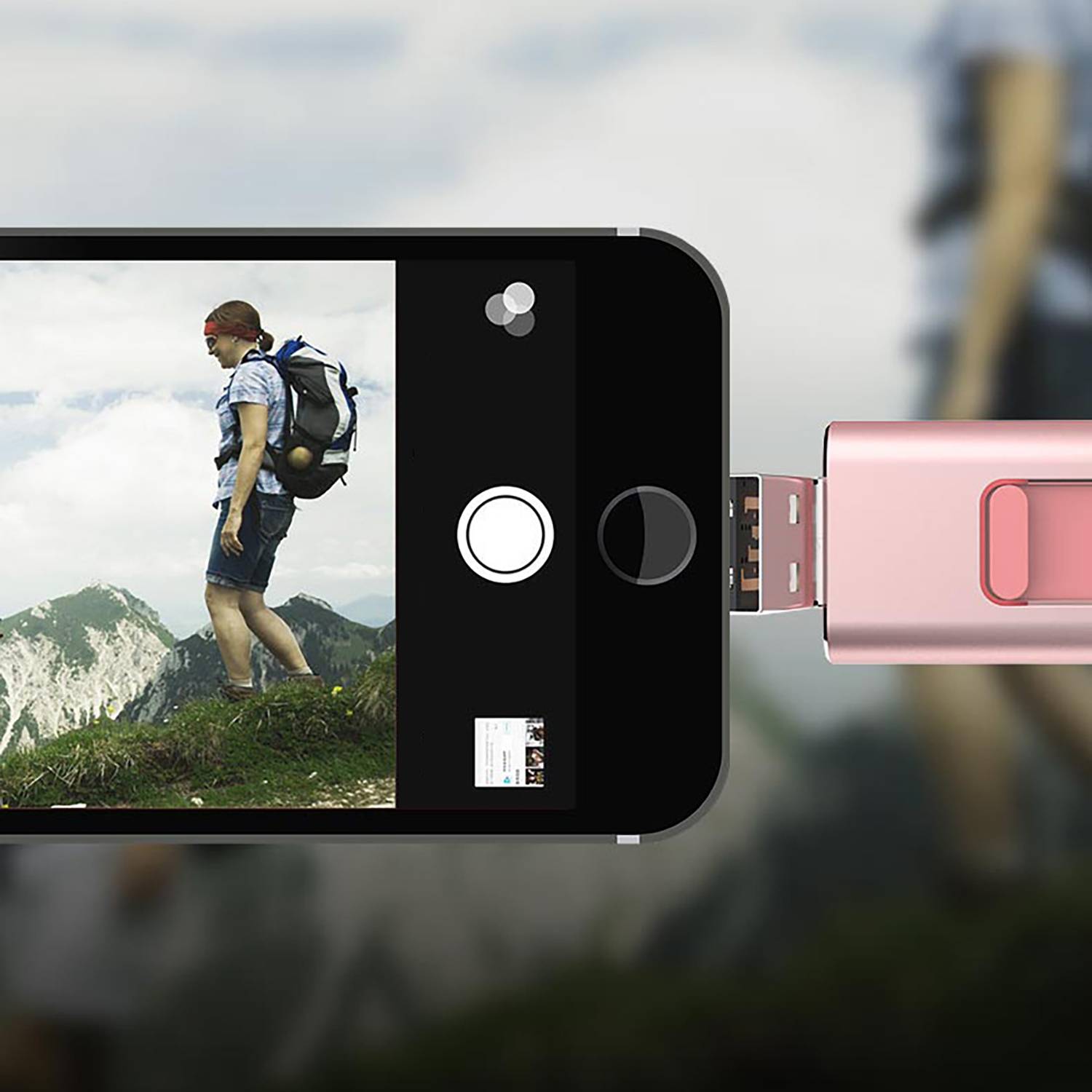 64Gb Usb 4-In-1 Compact Portable Flash Drive 8