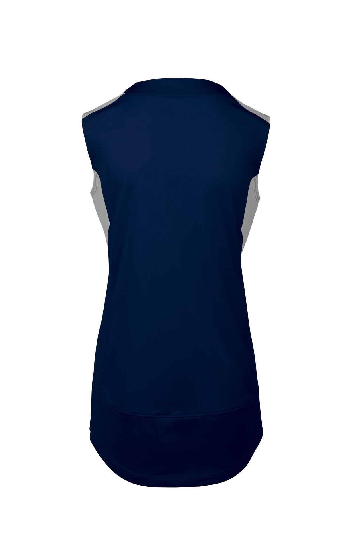 Women's AEROLITE 2-Button Sleeveless Softball Jersey 12