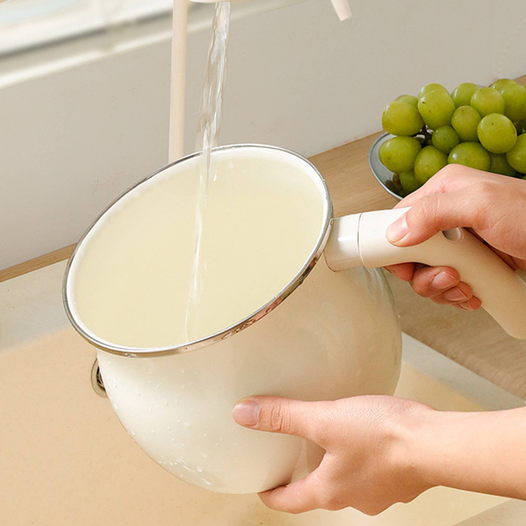 Stainless Steel Instant noodle pot with lid 7