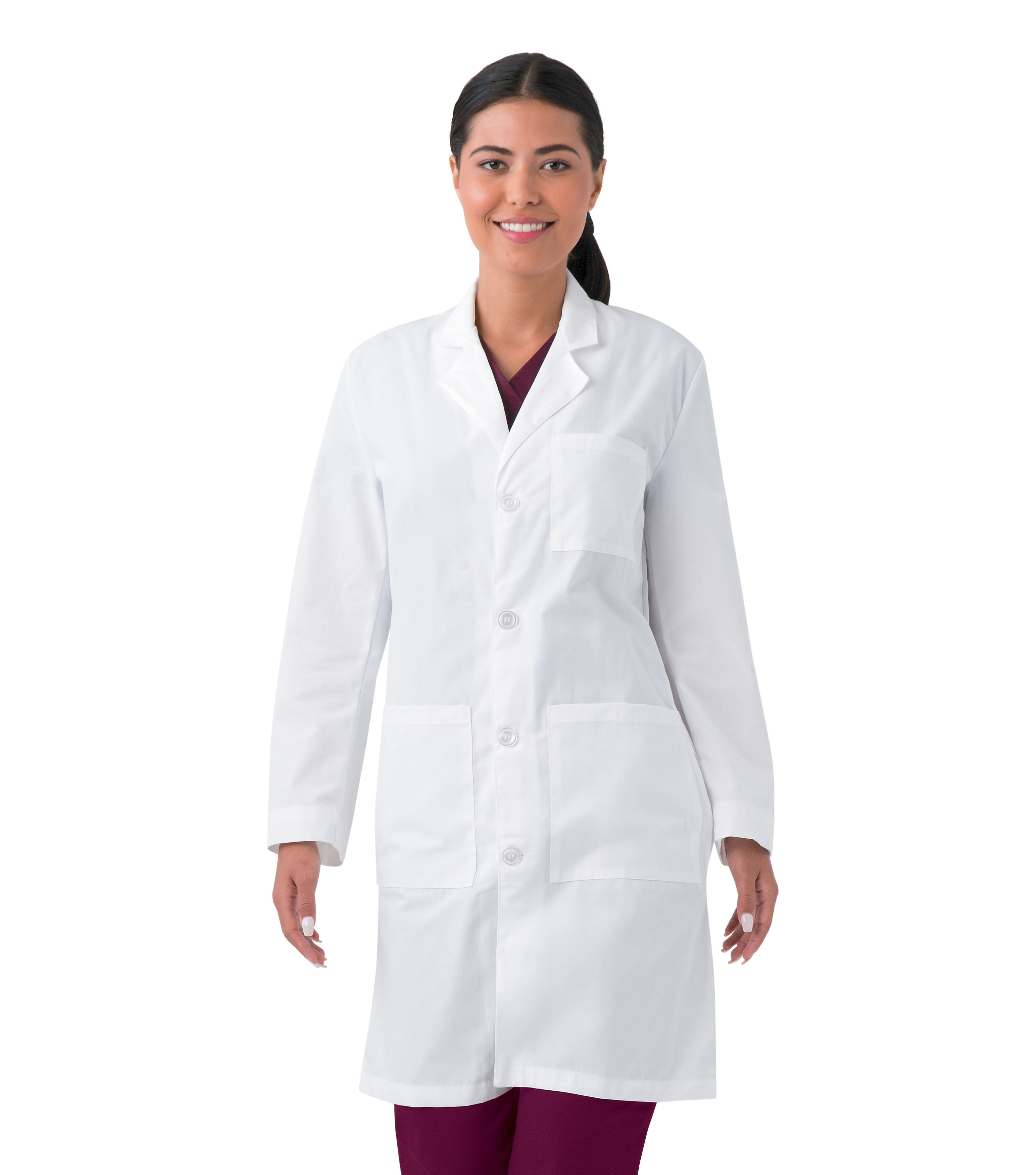 Landau - Essentials - Unisex Three-Pocket 39" Full-Length Lab Coat