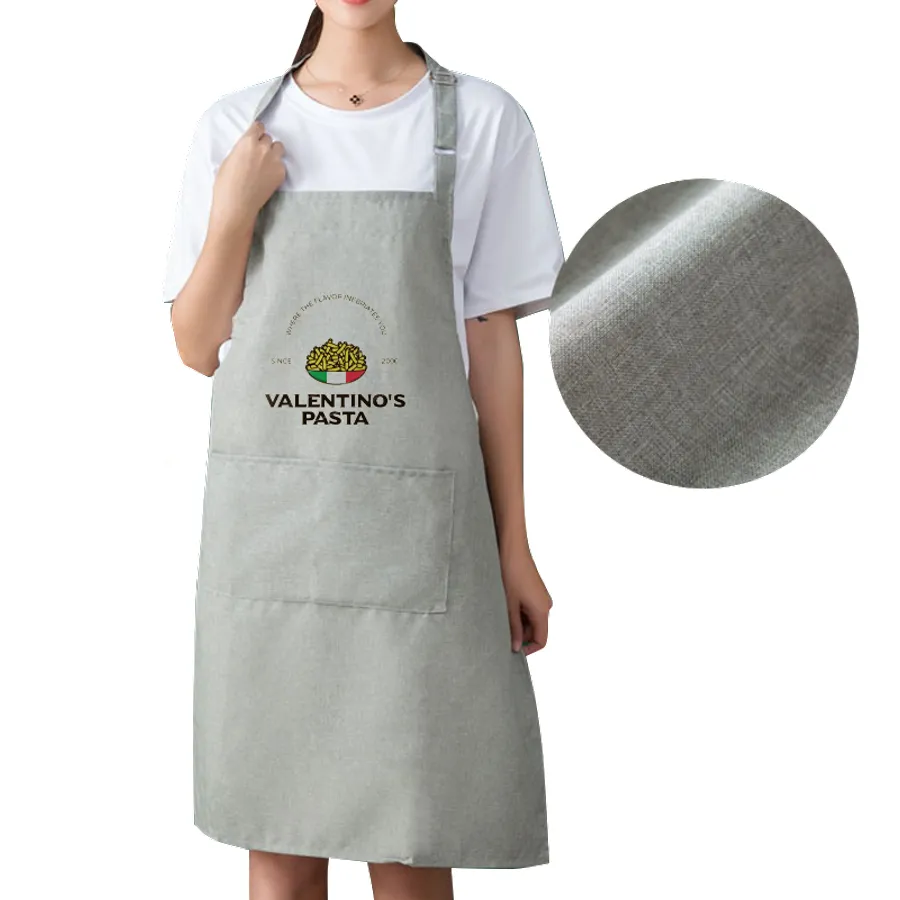 Cationic Solid Color Apron 5