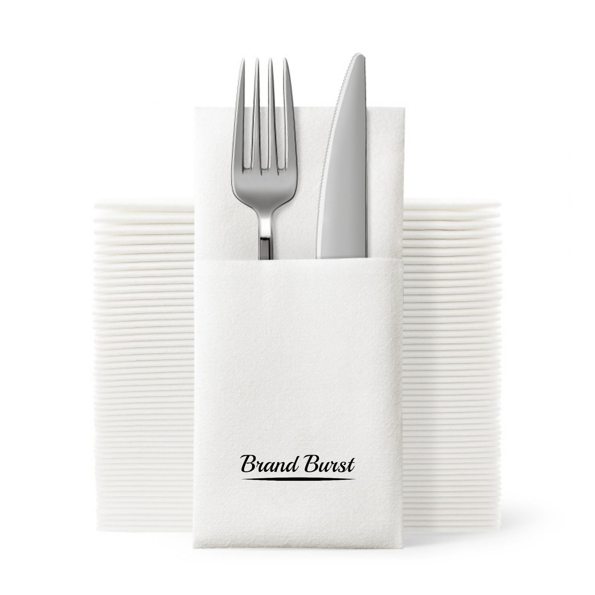 White Dinner Paper Napkin 2