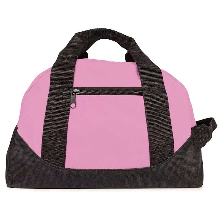 Two-Tone Duffle Bags Pink/Black 1