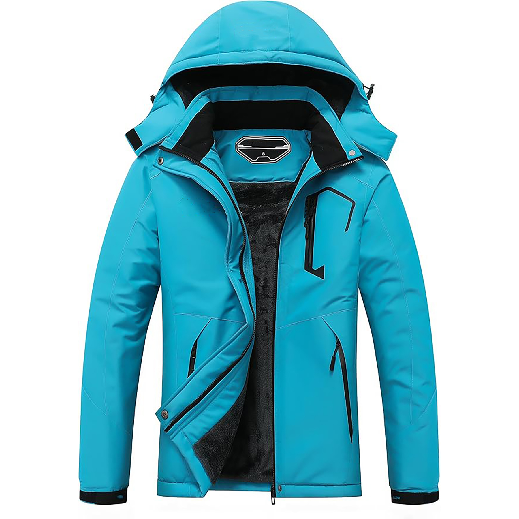 Waterproof Hooded Ski Jacket 7