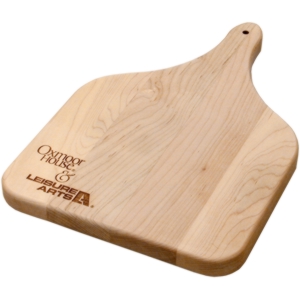 Wood Cutting Board - Paddle Handle 1