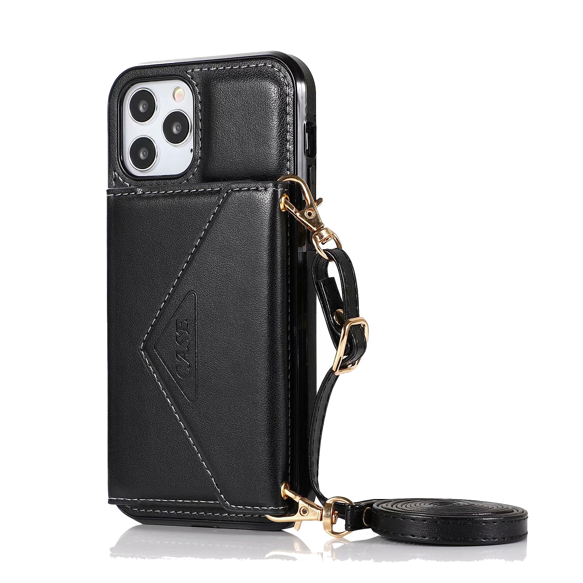 Leather Wallet Phone Case with Strap 5