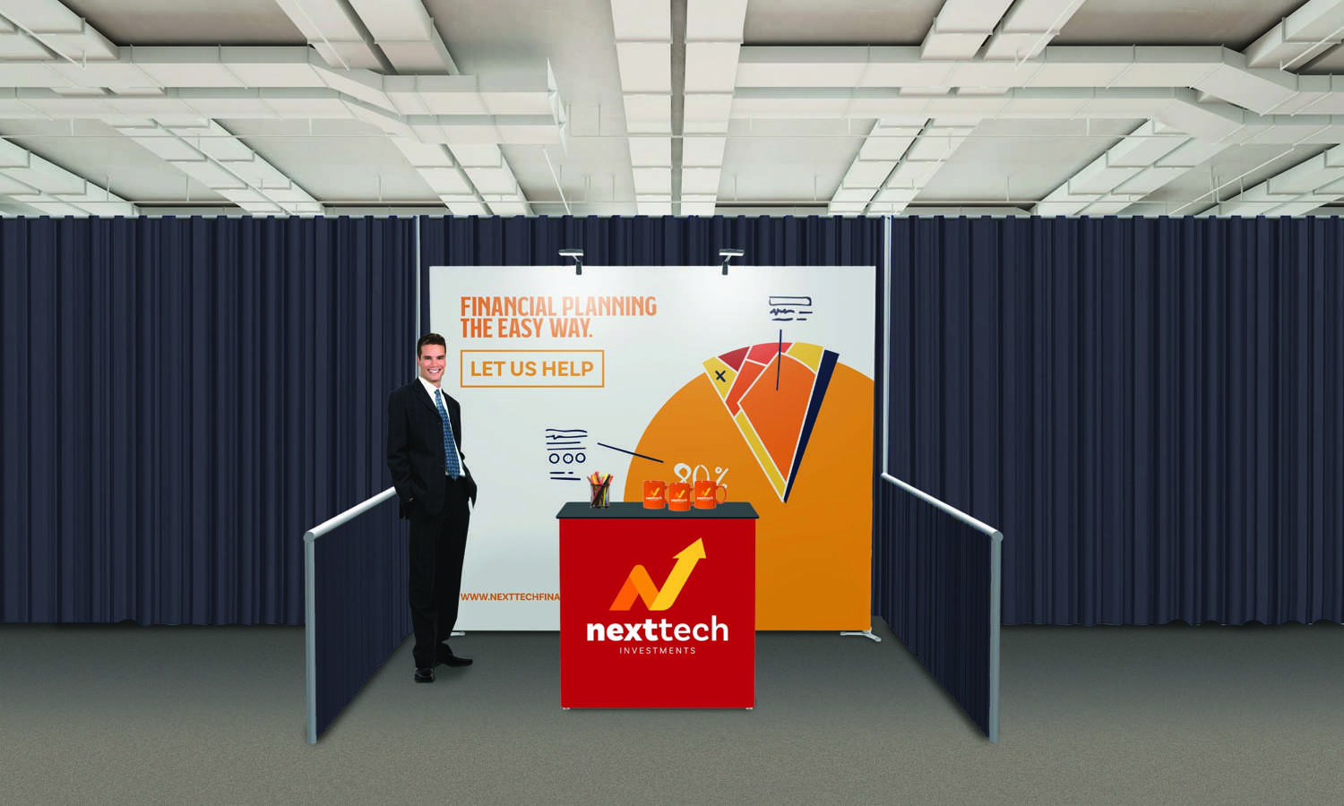 TRIGA® Go Modular Booth Kit 1 4