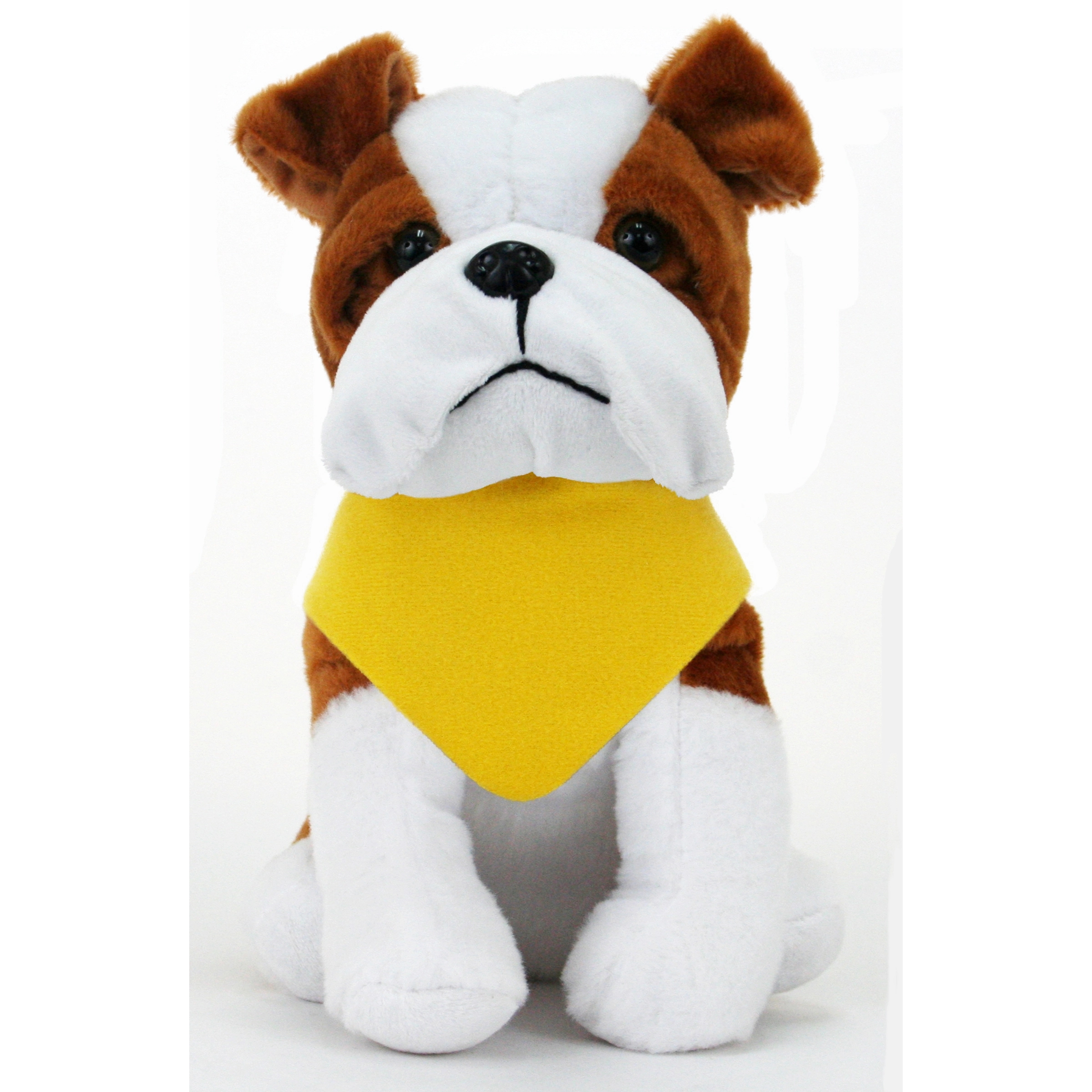 8" Medium Sitting Dog - Classic Bulldog 2