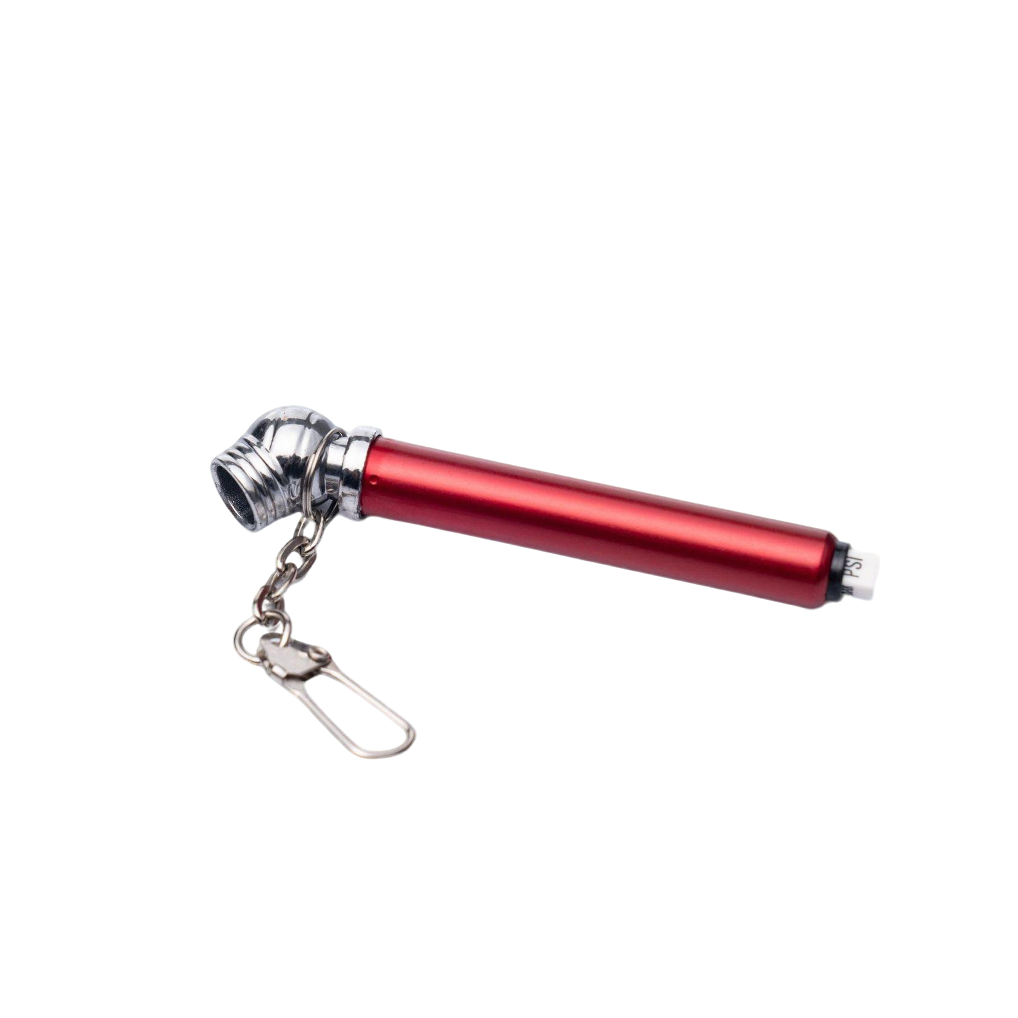 Aluminum Tire Pressure Gauge Key Chain 3.15" By 0.4" 4