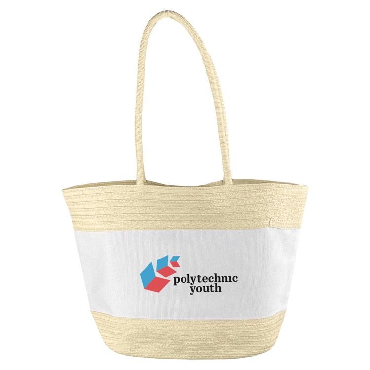 Patterned Paper Tote Bag 2
