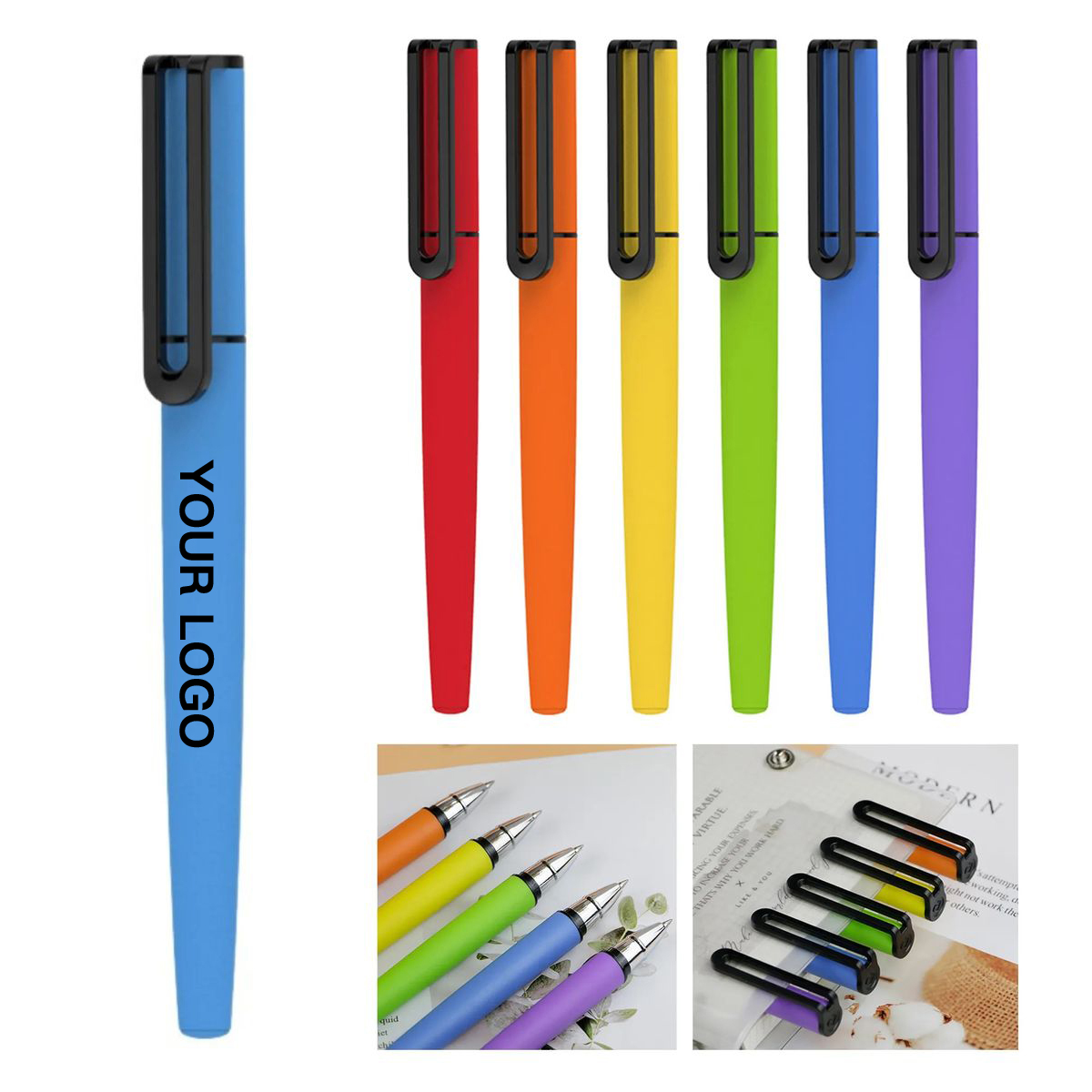 Plastic Smooth Writing Gel Pen 5