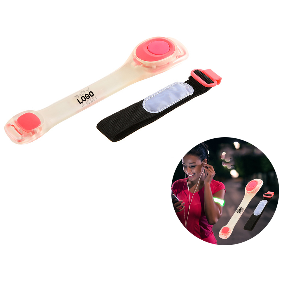 Silicone Flashing Safety LED Armband Light