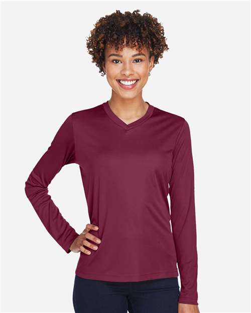 Women's Zone Performance Long Sleeve T-Shirt - TT11WL 2