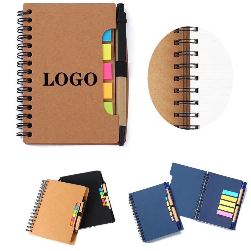 Notebook with Sticky Notes 5