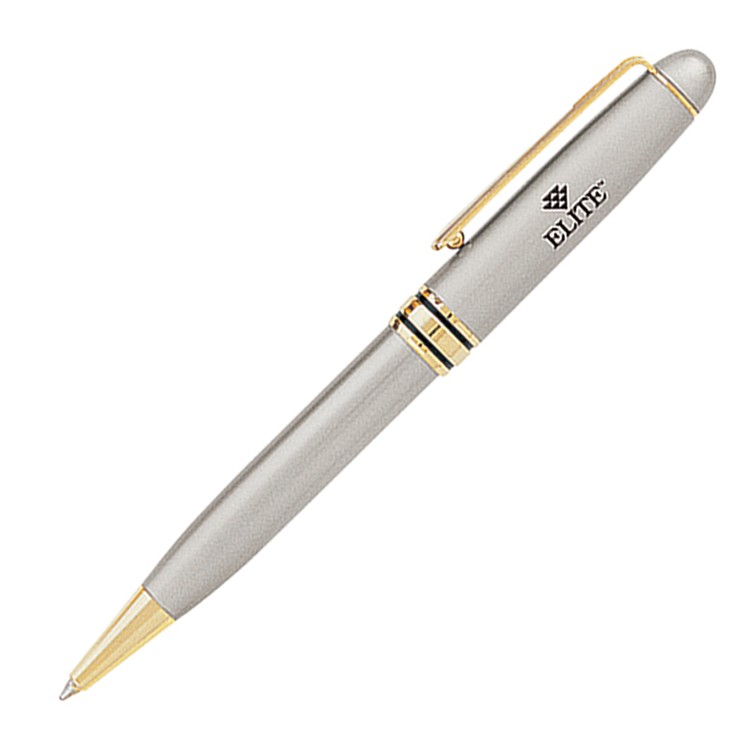 Leon III Twist Brass Ballpoint Pen 4