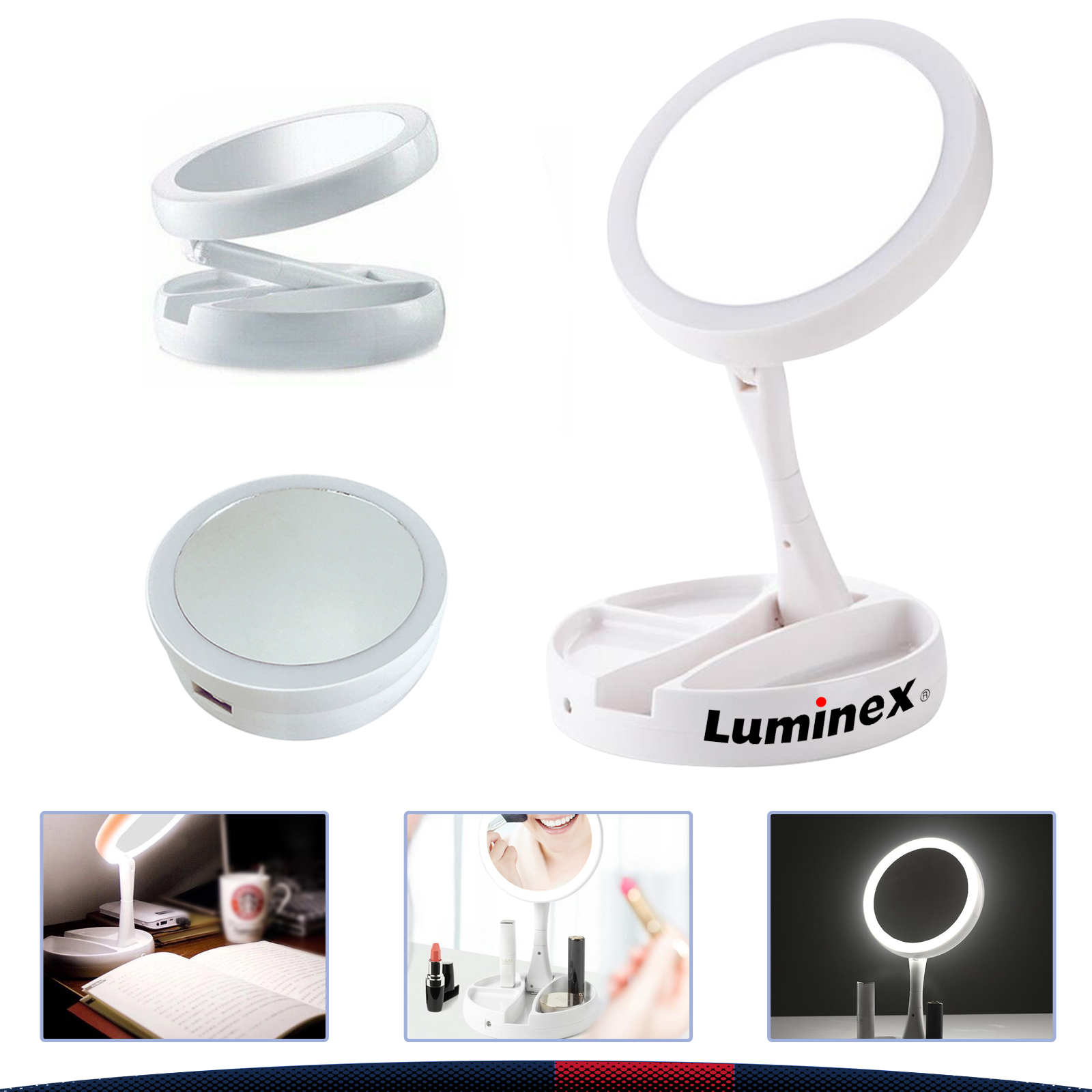Enda Foldable Led Mirror 2